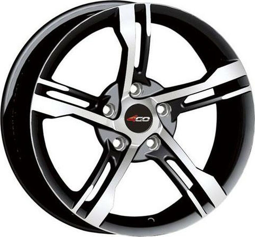4GO RV588 6x14 4x98 ET 35 Dia 58.6 silver