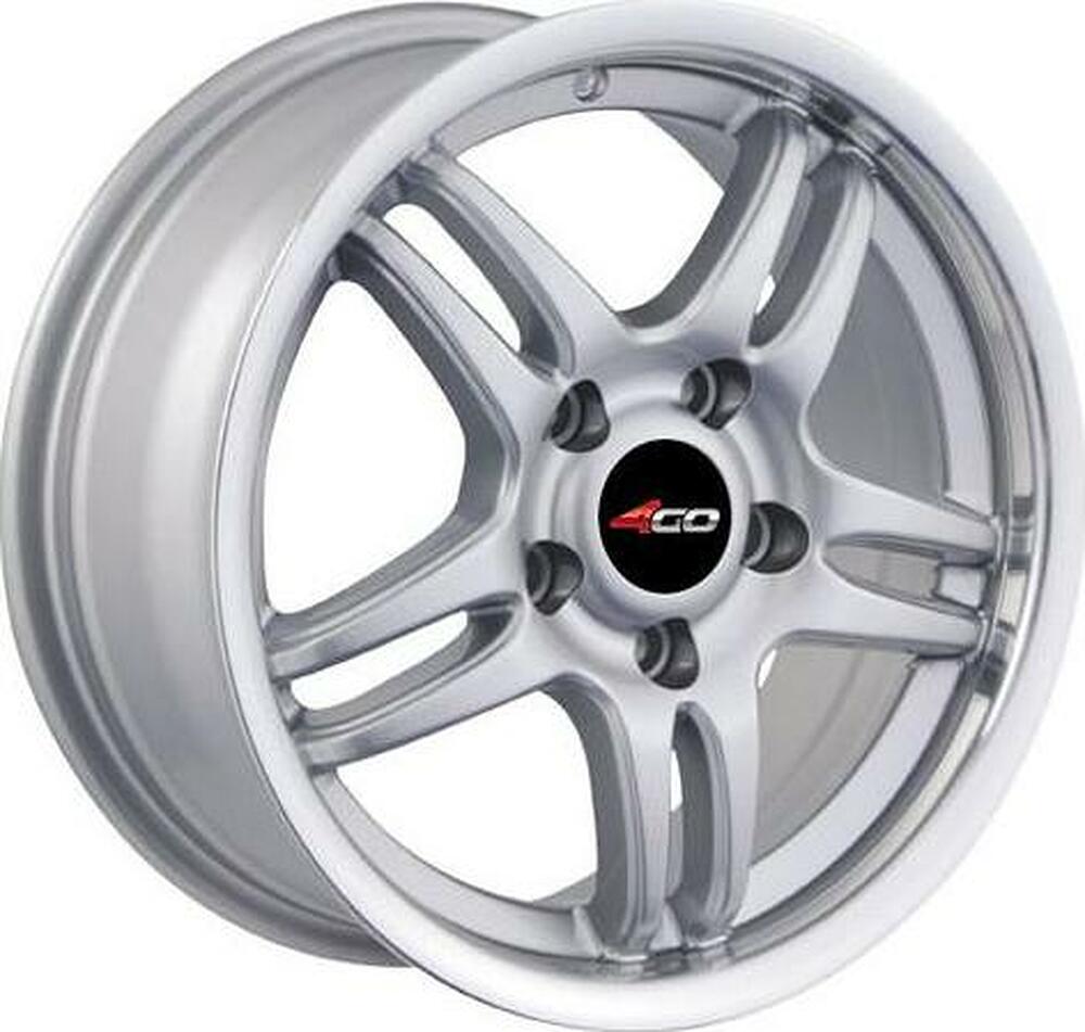 4GO SD-086 6.5x15 4x98 ET 35 Dia 58.6 Silver