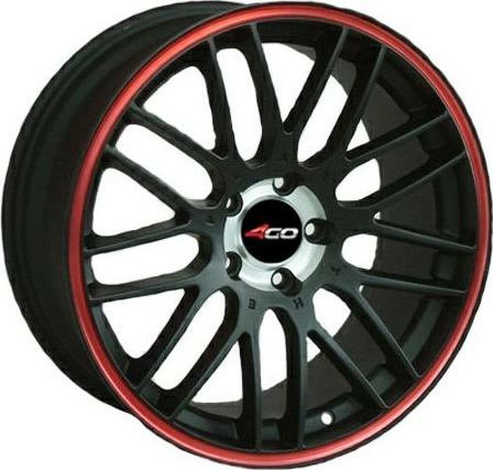 4GO XS253 8x17 4x100 ET 38 Dia 73.1 BYL