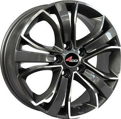 4GO XS667 6x14 4x100 ET 40 Dia 67.1 BMF