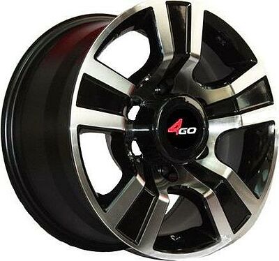 4GO XS745 8x17 6x139.7 ET 10 Dia 110.1 GMMF