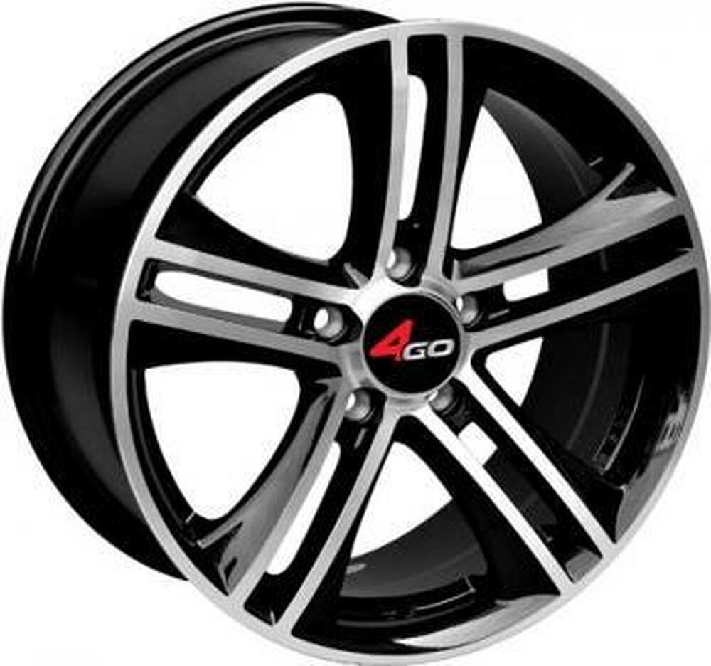 4GO YQ14 7.5x17 5x112 ET 48 Dia 66.6 GMMF