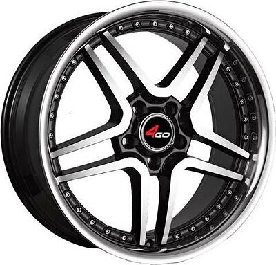 4GO YQ16 8.5x19 5x112 ET 35 Dia 66.6 BMF