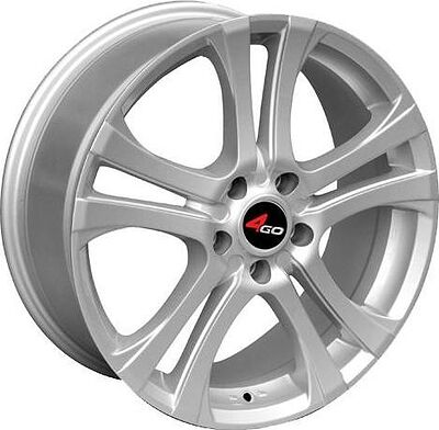 4GO YQ17 5x14 4x100 ET 43 Dia 67.1 Silver