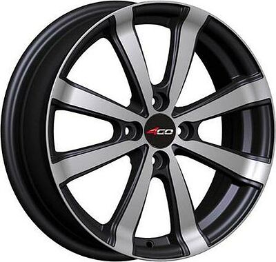 4GO YQ22 6x16 4x100 ET 53 Dia 67.1 BMF