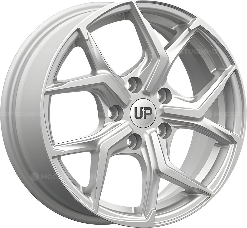 Wheels UP UP120 6.5x16 5x105 ET 38 Dia 56.6 silver