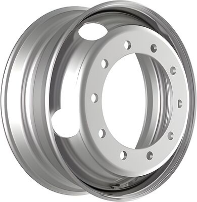 Accuride 10/335/281/152,2 8.25x22.5 10x335 ET 152.2 Dia 281 Silver