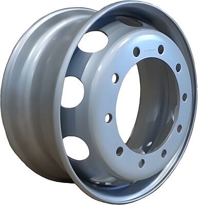 Accuride 10/335/281/152,5 8.25x22.5 10x335 ET 152.5 Dia 281 Silver