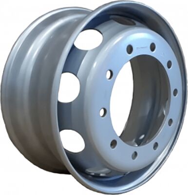 Accuride 10/335/281/165 8.25x22.5 10x335 ET 165 Dia 281 Silver