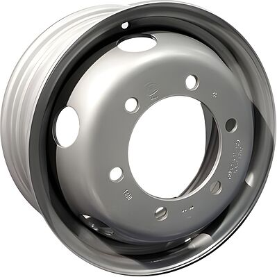 Accuride 6/222,25/164/118,3 6x17.5 6x222.25 ET 118.3 Dia 164 Silver