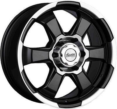 Advanti ASJ19 8x18 6x139.7 ET 20 Dia 106.1 MBLC