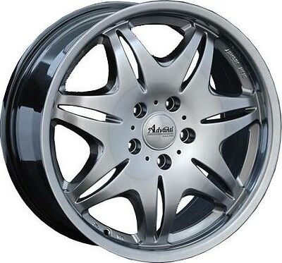 Advanti D6504 7.5x17 5x120 ET 34 Dia 72.6 HPB