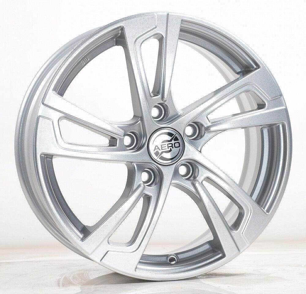 Aero A1604 6x16 5x100 ET 38 Dia 67 Silver