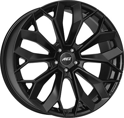 Aez Leipzig 9.5x22 5x112 ET 32 Dia 66.6 Black