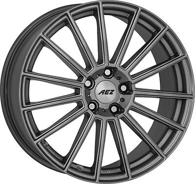 Aez Steam graphite 7.5x17 5x112 ET 48 Dia 70.1 Grap_Matt