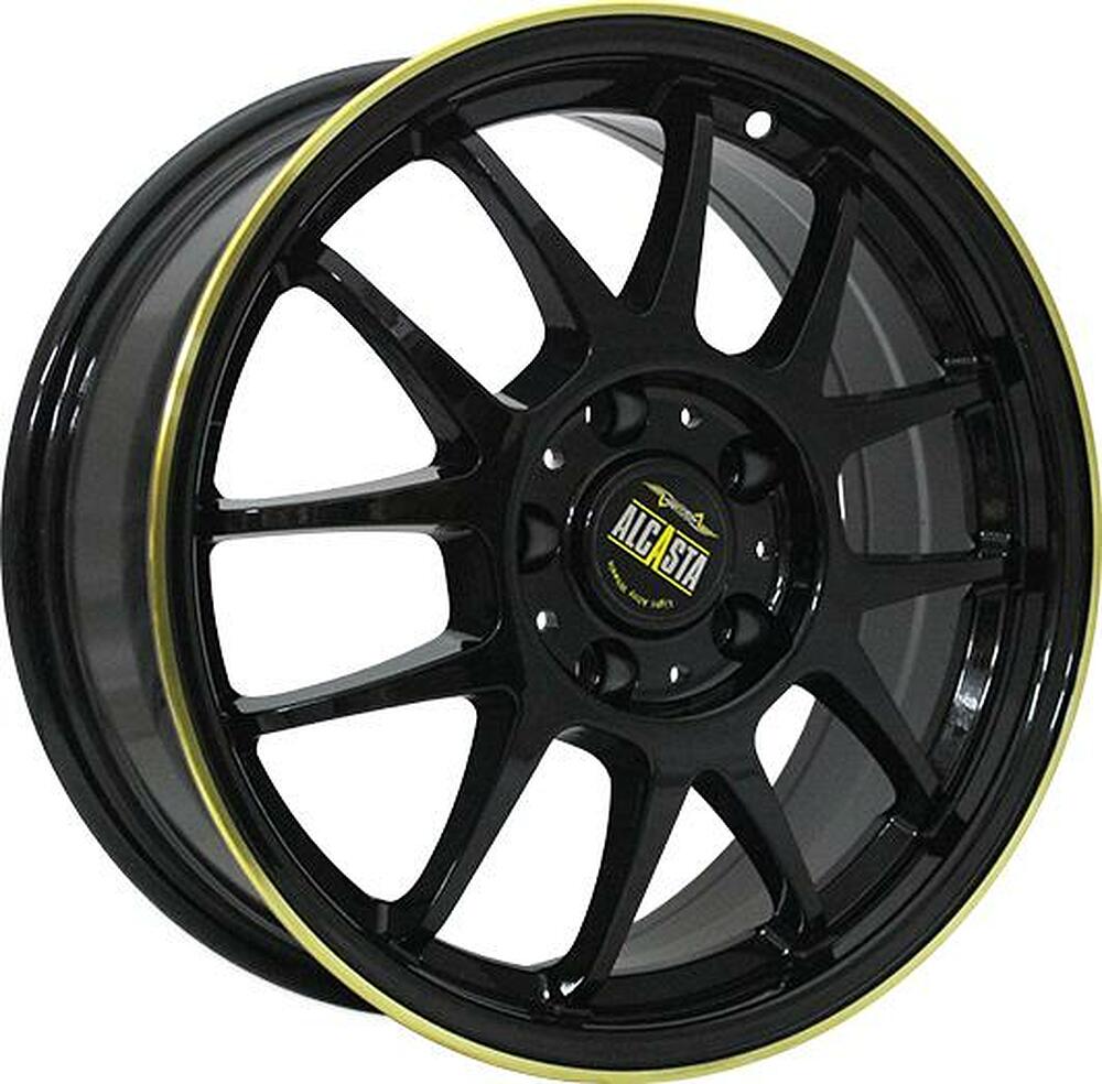 Alcasta M26 7x17 5x114 ET 45 Dia 60 BKYS