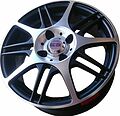 Alcasta M35 6.5x16 4x100 ET 50 Dia 60.1 MBFP