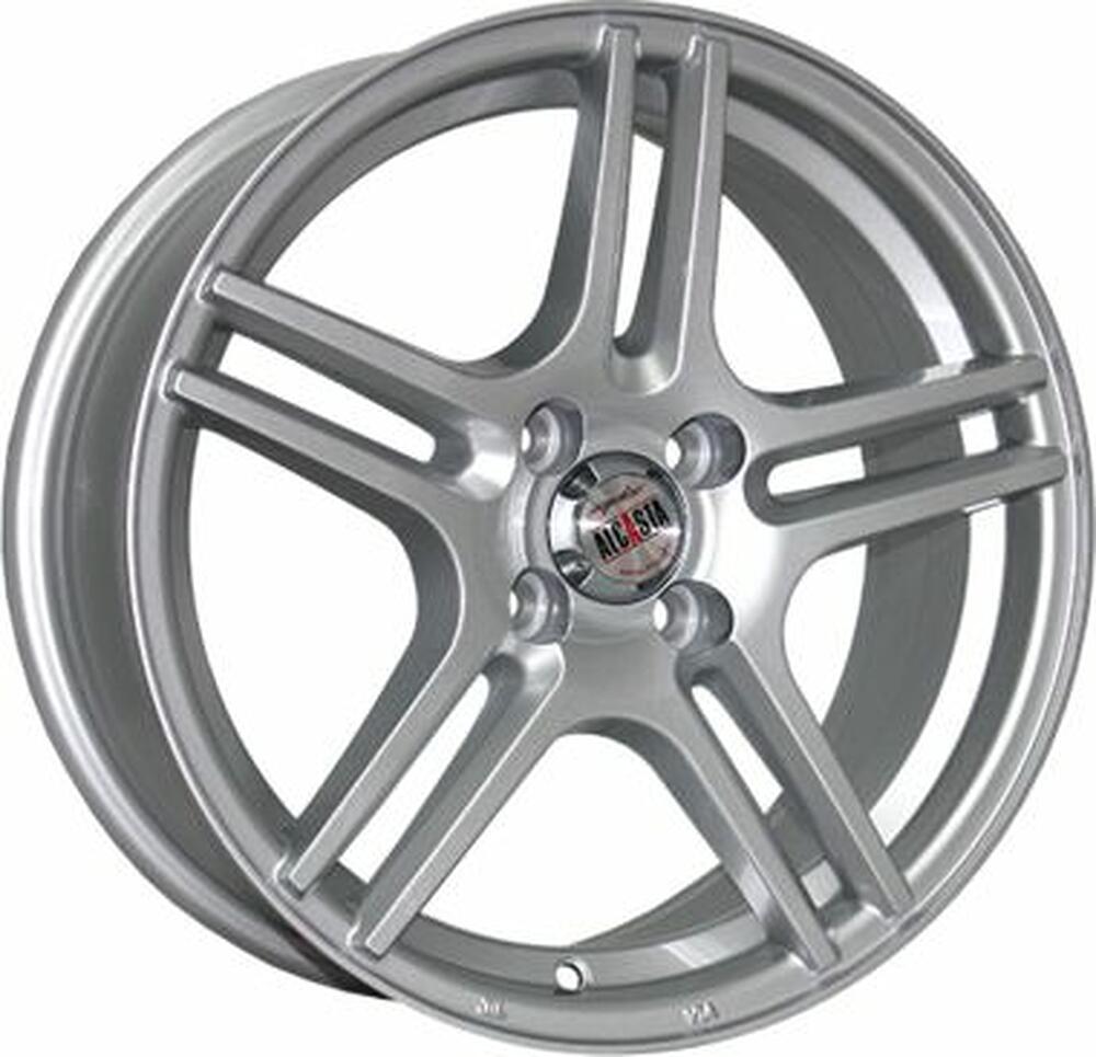 Alcasta M44 7x17 5x108 ET 55 Dia 63 silver
