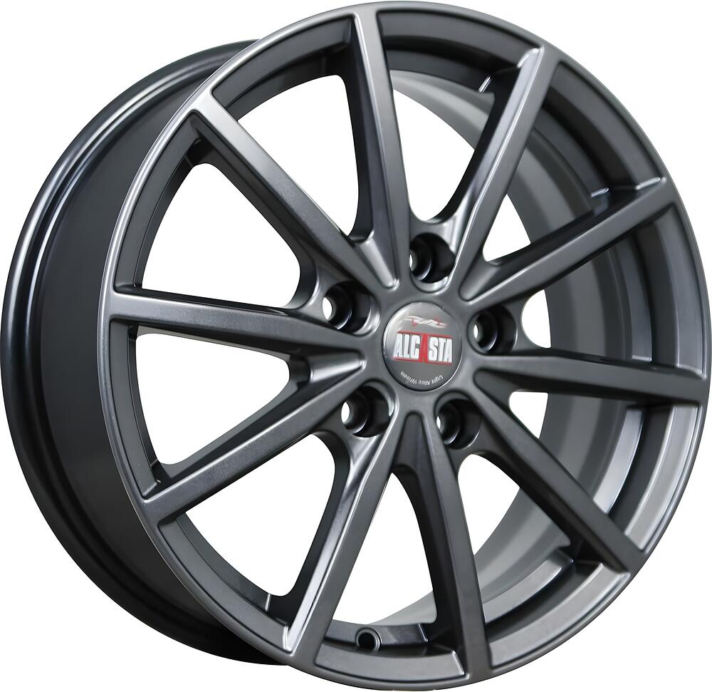 Alcasta M61 7x17 5x108 ET 43 Dia 65.1 graphite