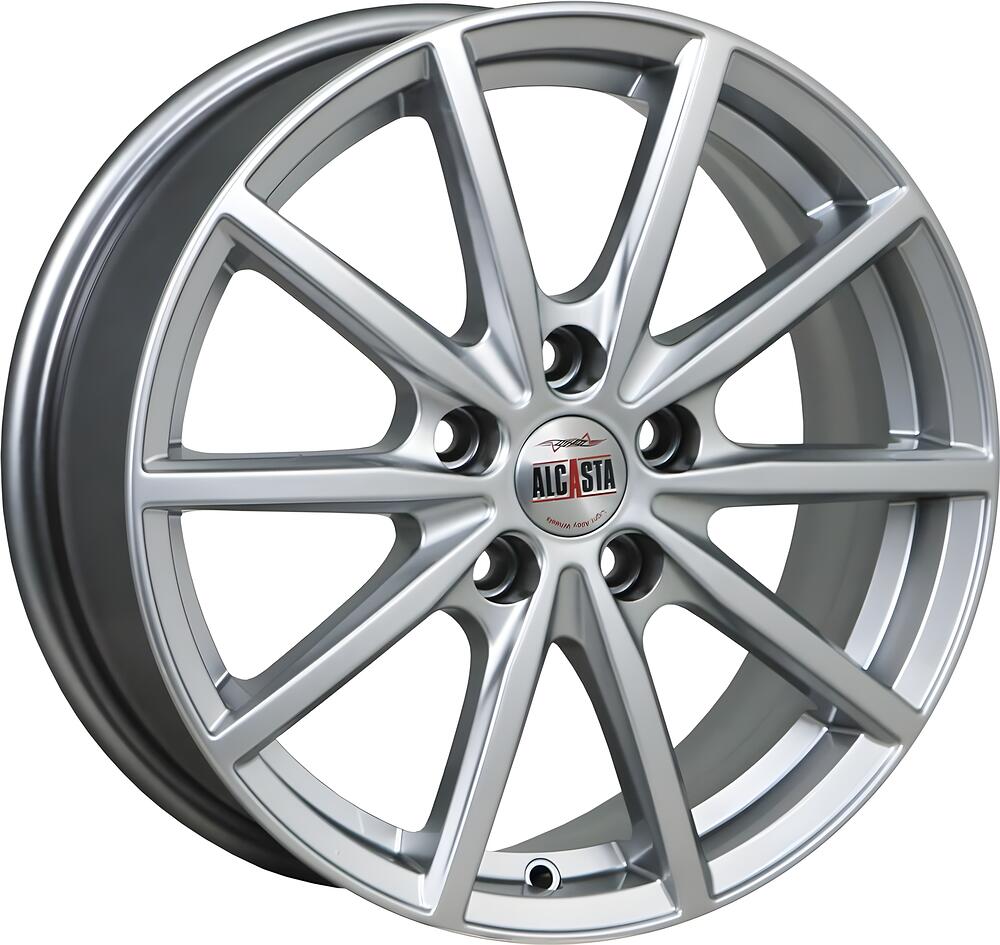 Alcasta M61 7x17 5x108 ET 43 Dia 65.1 hs