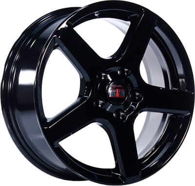 Alcasta M62 6x15 4x100 ET 46 Dia 60.1 black