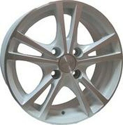 Aleks F 6015 6.5x16 5x100 ET 50 Dia 56.1 silver