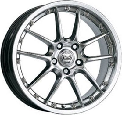 Alessio Turbo 7x15 4x100 ET 38 Dia 69 B-P/M