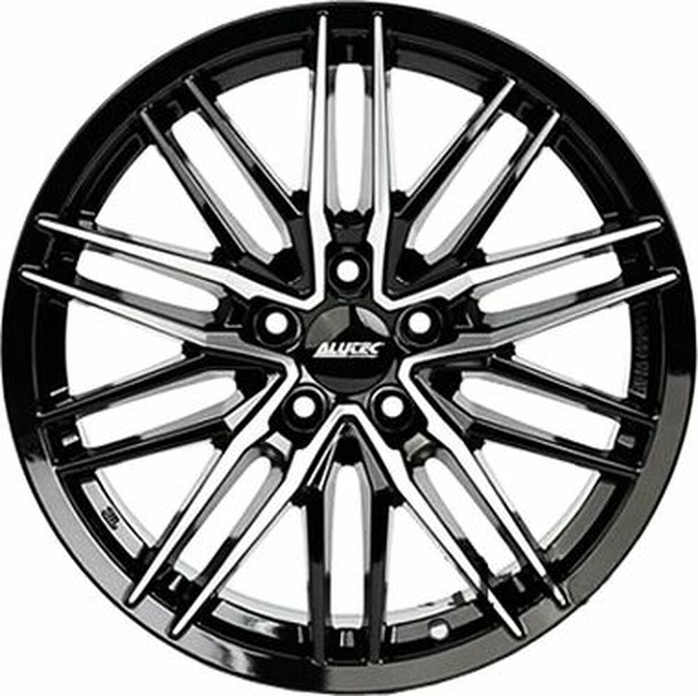 Alutec Burnside 7x16 5x114.3 ET 38 Dia 70.1 Diamant black front polished