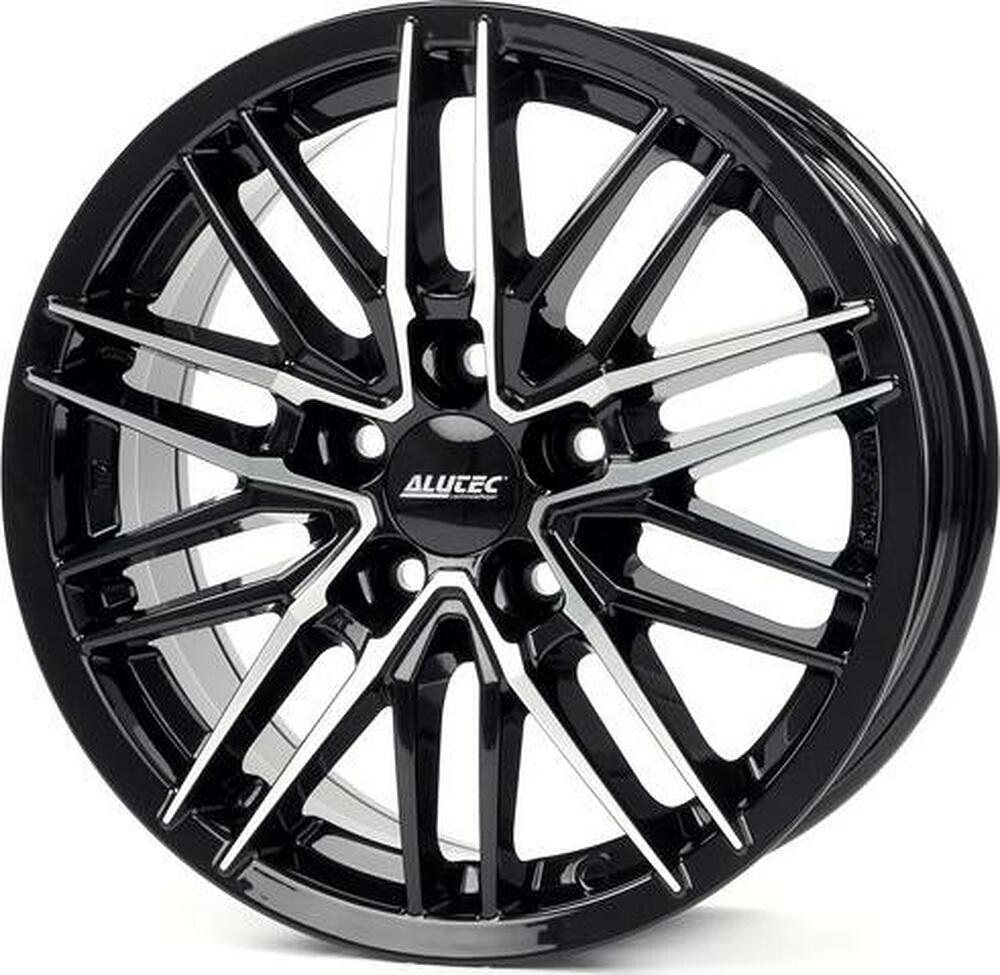 Alutec Burnside 6x16 4x108 ET 40 Dia 63.3 Diamond Black Front Polished