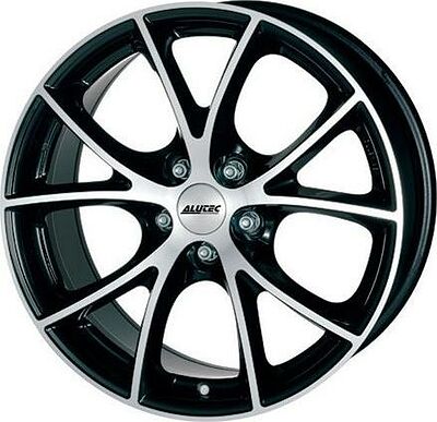 Alutec Cult 7x16 5x114.3 ET 45 Dia 70.1 Diamond Black Front Polished