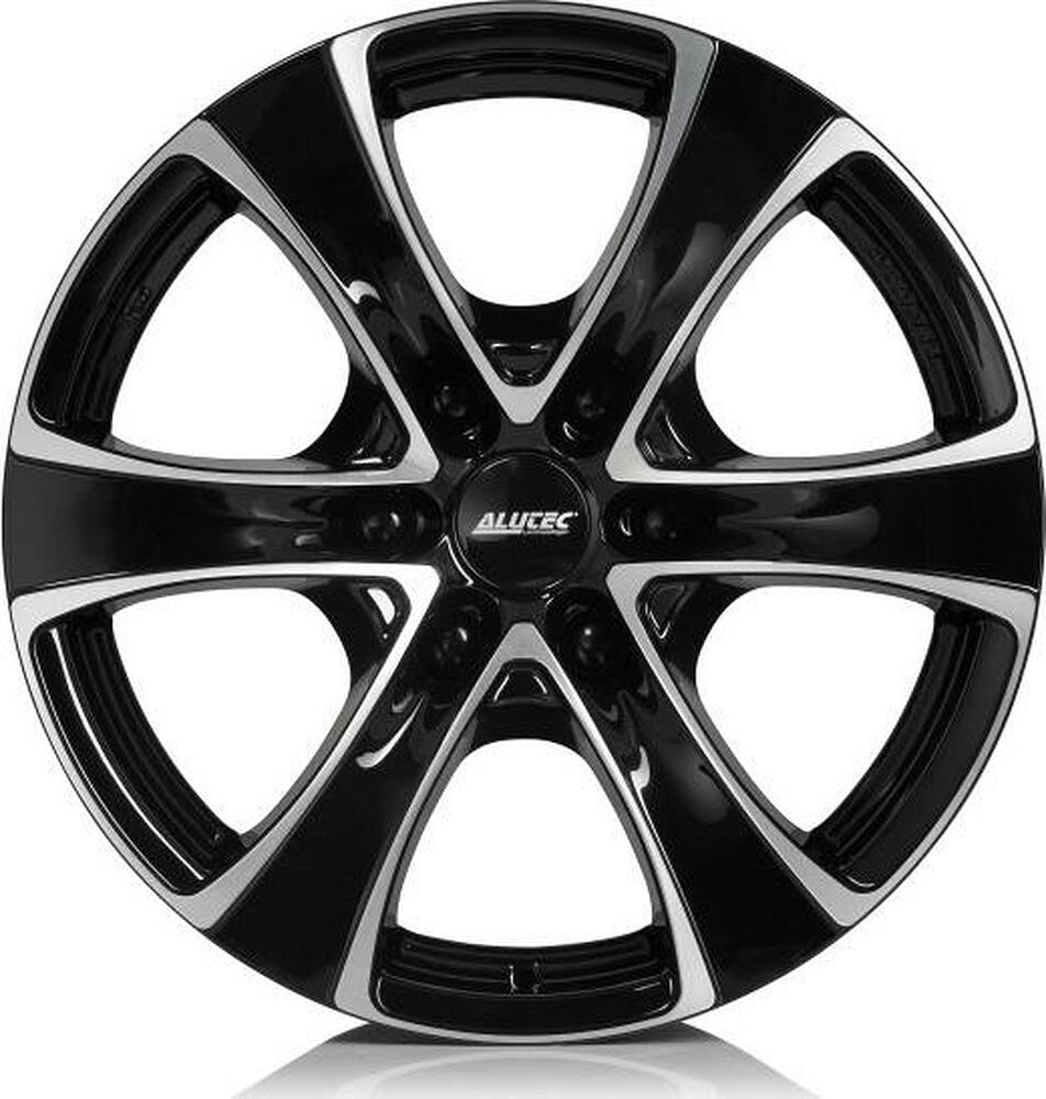 Alutec Dynamite 6 8.5x18 6x114.3 ET 20 Dia 66.1 Diamond Black Front Polished