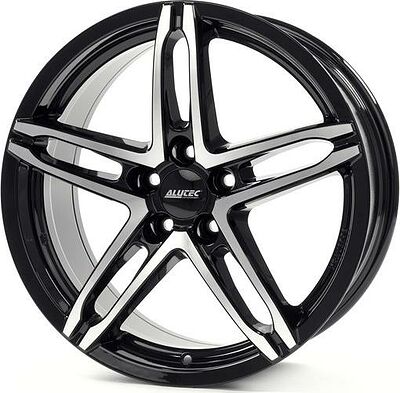 Alutec Poison 7x16 5x112 ET 38 Dia 70.1 Diamond Black Front Polished