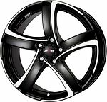 Alutec Shark 8x18 5x100 ET 35 Dia 63.3 Racing black front polished