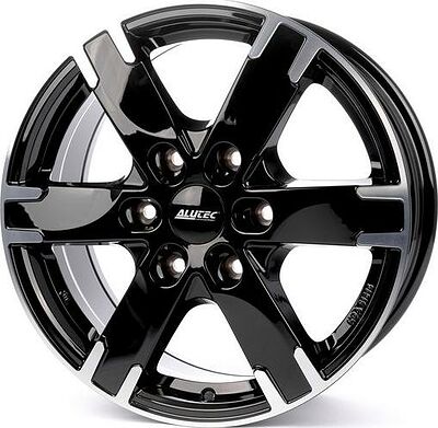 Alutec Titan 7.5x17 6x114.3 ET 39 Dia 66.1 Diamond Black Front Polished