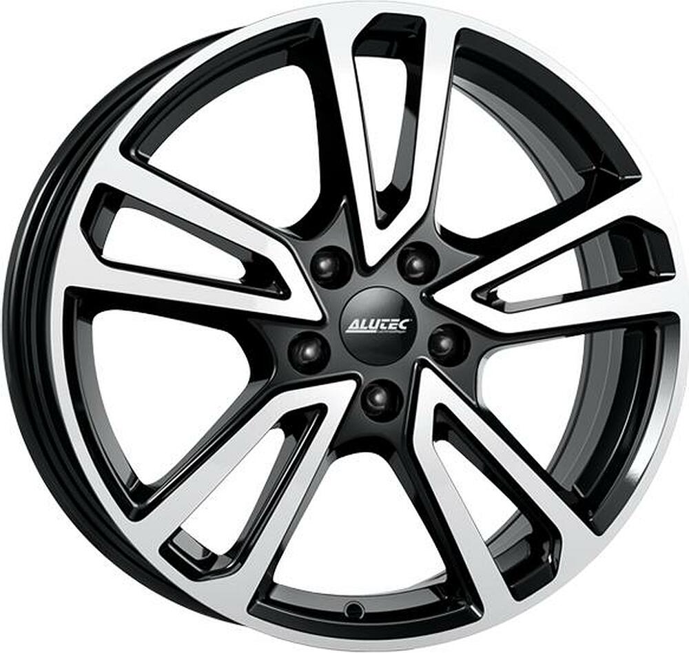 Alutec Tormenta 8x18 5x112 ET 40 Dia 66.6 Diamond Black Front Polished