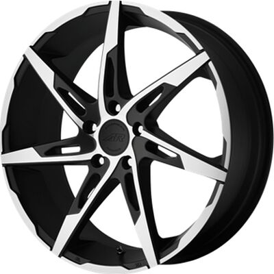 American Racing AR900 7x18 5x114 ET 45 Dia 72 Black/Machined