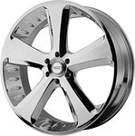 American Racing Circuit (VN870) 9x20 6x139 ET 15 Dia 106.25 Chrome