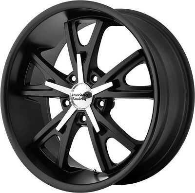 American Racing Daytona (VN801) 9.5x20 5x127 ET 15 Dia 78.1 Black/Machined