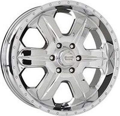 American Racing Fuel (AR619) 8.5x20 5x120 ET 30 Dia 72.69 Chrome