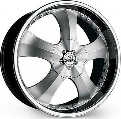 Antera 341 9.5x20 5x130 ET 52 Dia 71.6 Silver Lip Polished