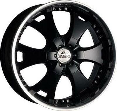 Antera 361 9.5x20 5x150 ET 35 Dia 110.1 Racing Black Lip Polished