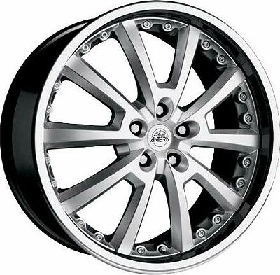 Antera 363 8.5x18 5x112 ET 30 Dia 75.1 Silver Lip Polished