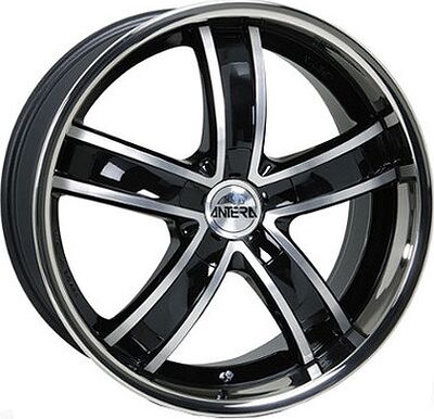 Antera 381 9x22 5x114.3 ET 40 Dia 75 Black