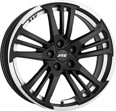 ATS Prazision 8.5x18 5x115 ET 40 Dia 70.2 Racing Schwarz Doppel Hornpoliert