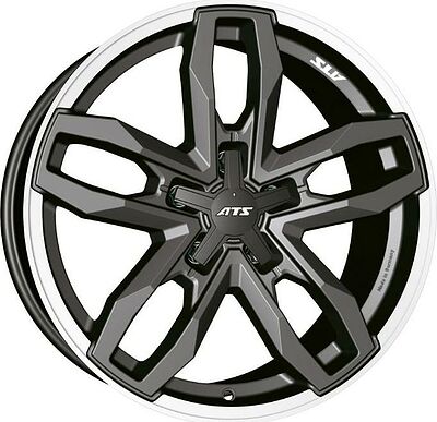 ATS Temperament 9.5x20 5x127 ET 35 Dia 71.6 blizzard-grau