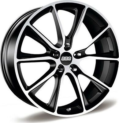 BBS SV 9x20 5x108 ET 40 Dia 70 Satin black/diamond-cut