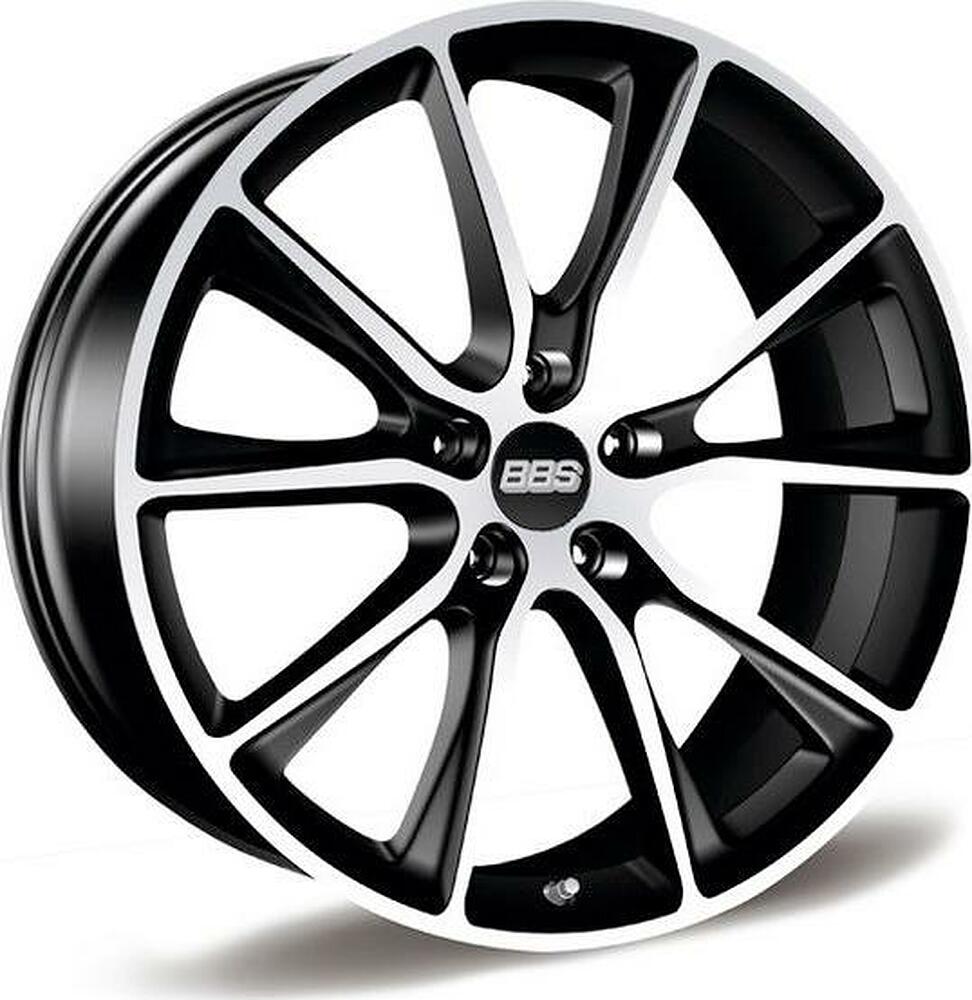 BBS SV 8.5x19 5x120 ET 38 Dia 82 Satin black/diamond-cut