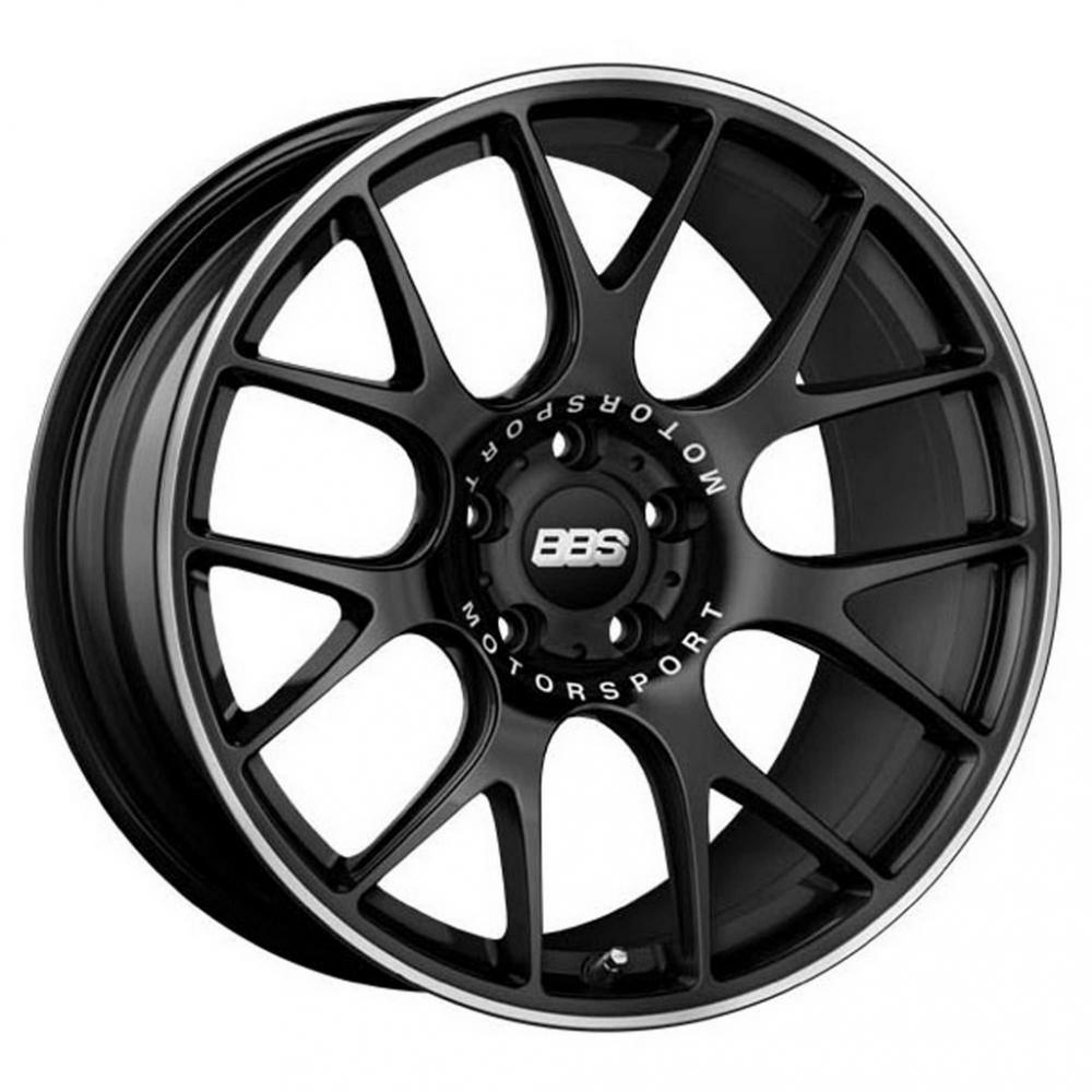 BBS CH-R 8.5x18 5x112 ET 38 Dia 82 Satin black/diamond-cut