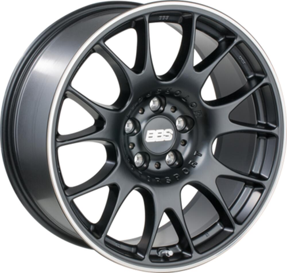 BBS CH 9x20 5x120 ET 44 Dia 82 Satin Black