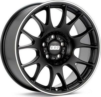 BBS CH 8.5x19 5x112 ET 48 Dia 82 Satin black/diamond-cut